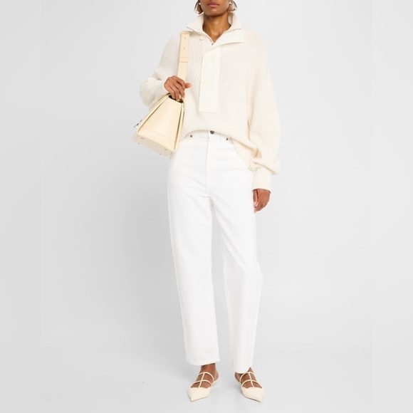 A.L.C Griffen Half-Zip Sweater $495 Size M - Picture 3 of 11